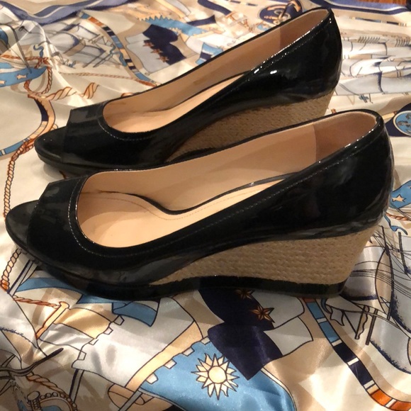 Prada Patent Leather Espadrille - Picture 3 of 6